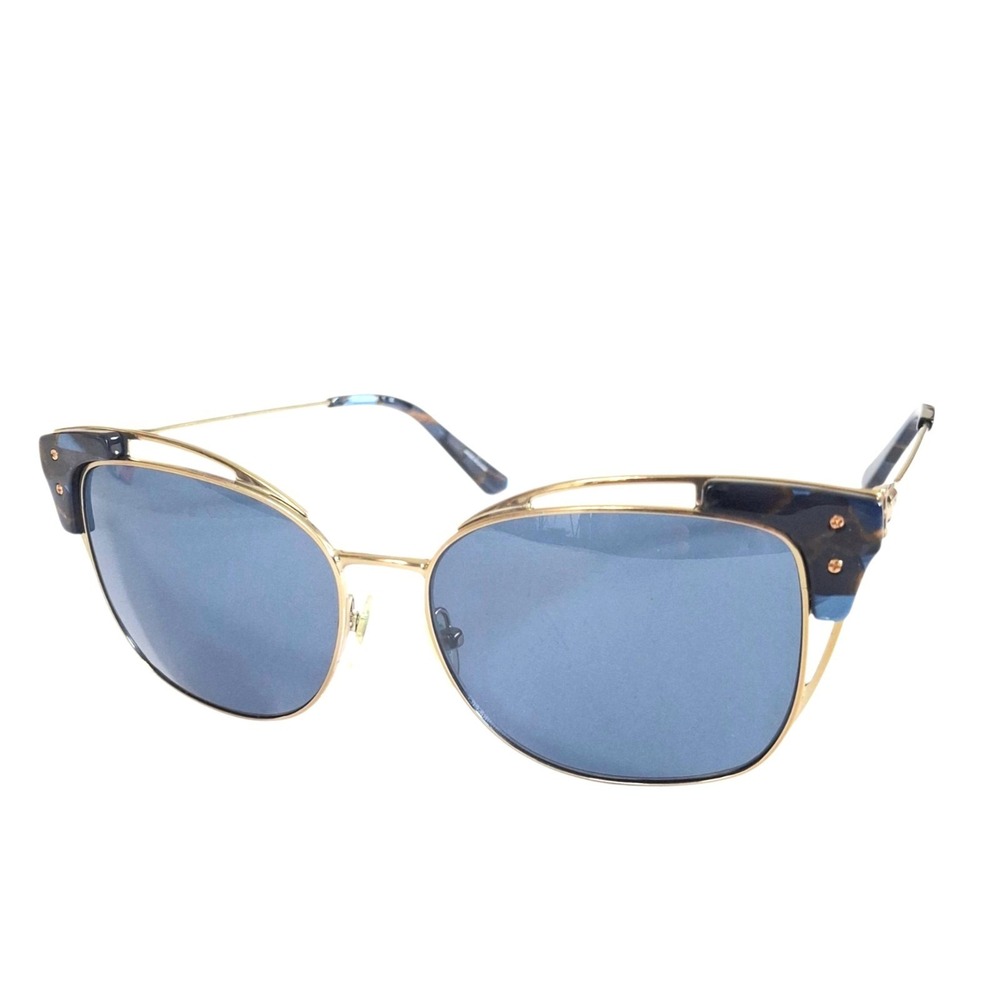 Tory Burch Butterfly Eyeglasses *Frame Only* Gold Tortoise Shell Blue Lenses